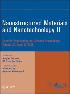 cover image of Nanostructured Materials and Nanotechnology II